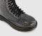 Kids Dr. Martens 1460 Junior Boots Black Silver Glitter
