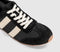 OFFICE Tropical Mesh Slim Sole Lace Up Trainers Black