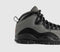 Jordan Air Jordan 10 Retro Trainers Charred Grey True Red Black