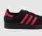 adidas Superstar II Trainers Rhinestone Black Better Scarlet Silver Metallic