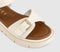 Womens OFFICE Seychelles Platform Sandals White