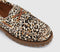 Womens Sebago Ranger Wild Boat Shoes Leopard