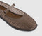 Womens Melissa Harper Mary Janes Clear Brown