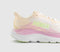 HOKA Clifton 11 Trainers Tangerine Glow White