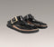 Womens BIRKENSTOCK Gizeh Droplet Sandals Black High Shine