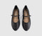 Womens OFFICE Fifi Single Strap Mary Jane Ballet Pumps Black