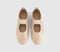 Womens OFFICE Fraser Soft Elastic Mary Jane Ballets Cream