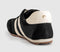 OFFICE Tropical Mesh Slim Sole Lace Up Trainers Black
