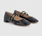 Womens OFFICE Sl Frances  Two Strap Mary Jane New Black Patent