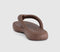 Womens Melissa Free Low Toe Thong Sandals Bronze
