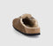 Womens BIRKENSTOCK Boston Shearling Clogs Dark Tea