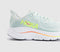 HOKA Clifton 10 Trainers Sea Glass Neon Flame F