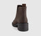 Womens Blowfish Frances Ankle Boot Chocolate
