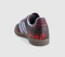 adidas Samba OG Trainers Snake Maroon Blue Dawn Gold Metallic
