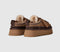 Womens UGG Heritage Lace Up Slippers Chestnut