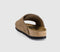 Womens BIRKENSTOCK Solana Slides Dark Tea