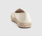 Womens TOMS Alpargata Rope 2.0 Slip Ons Beige Heritage Canvas Woven Stripe