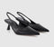 Womens OFFICE Sl Million Slingback Kitten Heel Black