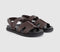 Womens OFFICE Sl Shelby Slingback Cut Out Footbed Sandal Brown