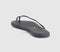 Womens TKEES Solids Flip Flops Washed Black