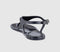 Womens OFFICE Shake Toe Post Jelly Sandals Black