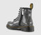 Kids Dr. Martens 1460 Junior Boots Black Silver Glitter