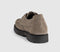Womens BIRKENSTOCK Highwood Moc Lace Low Shoes Grey Taupe Suede R