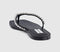 Womens Steve Madden Kustom Flip Flops Black