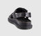 Mens Dr. Martens San Two Strap Men's Sandals Dark Brown Analine Croc