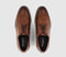 Mens OFFICE Miles 5 Eye Derby Shoes Tan