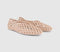 Womens OFFICE Frantic Jelly Ballerina Flats Cream