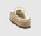 Mens BIRKENSTOCK Naples Shearling Clogs Taupe Suede