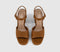Womens OFFICE Harlow Platform Block Heel Sandals Tan Faux Suede