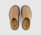 Mens Dr. Martens San Men's Mules Savannah Tan Hairy Suede