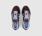 adidas Samba OG Trainers Snake Maroon Blue Dawn Gold Metallic