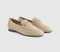 Womens OFFICE Freida Snaffle Loafers Beige Suede