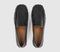 Womens Vagabond Shoemakers Mika Driver Loafers Black Embossed