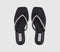 Womens Steve Madden Kustom Flip Flops Black