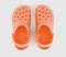 Womens Crocs Classic Clogs Electric Sunstone