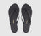 Womens TKEES Solids Flip Flops Washed Black