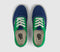 Vans Authentic Trainers Green Blue White