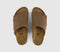 Womens BIRKENSTOCK Solana Slides Dark Tea