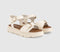 Womens OFFICE Seychelles Platform Sandals White