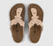 Womens BIRKENSTOCK Gizeh Flowers Toe Thong Sandals Light Rose