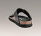 Womens BIRKENSTOCK Gizeh Droplet Sandals Black High Shine