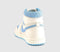 Jordan Air Jordan 1 High Trainers Pale Ivory Psychic Blue Coconut Milk