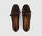 Womens Vagabond Shoemakers Hilary Tassel Ballet Pumps Coffee