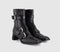 Womens Vagabond Shoemakers Elvina Buckle Boots Black Leather