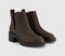 Womens Blowfish Frances Ankle Boot Chocolate