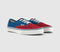 Vans Authentic Trainers Blue Red White